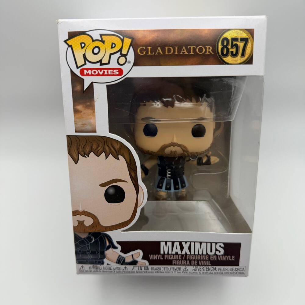 Funko Pop Gladiator Maximus #857 Russell Crowe Vinyl Figure